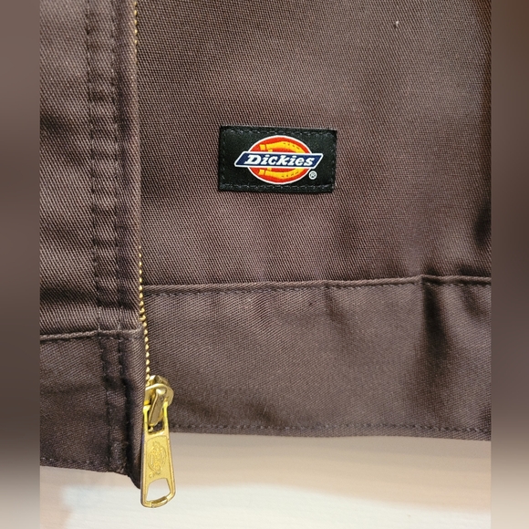 Dickies (Dark Brown) Men's Insulated Eisenhower Front-Zip Jacket - Picture 5 of 10